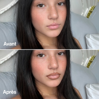 Lip Stain Peel-Off avant apres