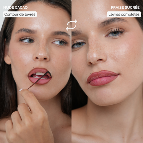 Lip Stain Peel-Off comparaison teintes